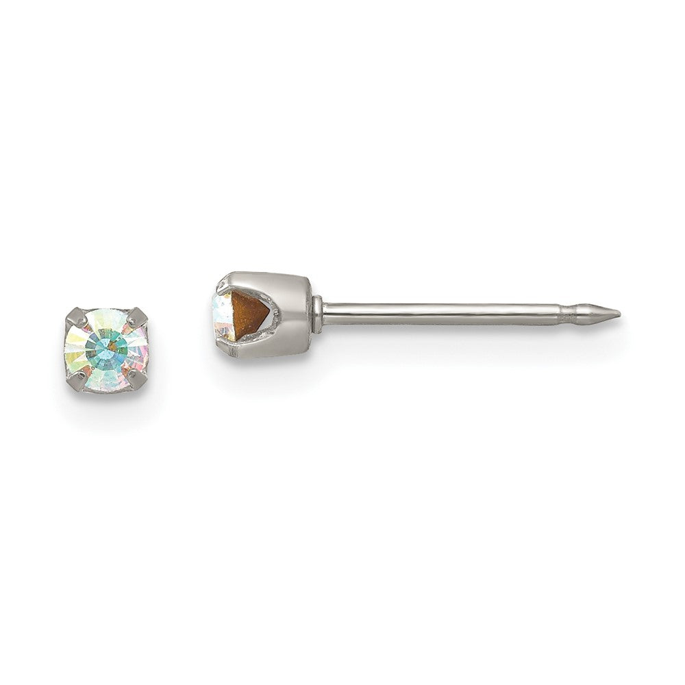 Post;Crystal;Palladium-plated