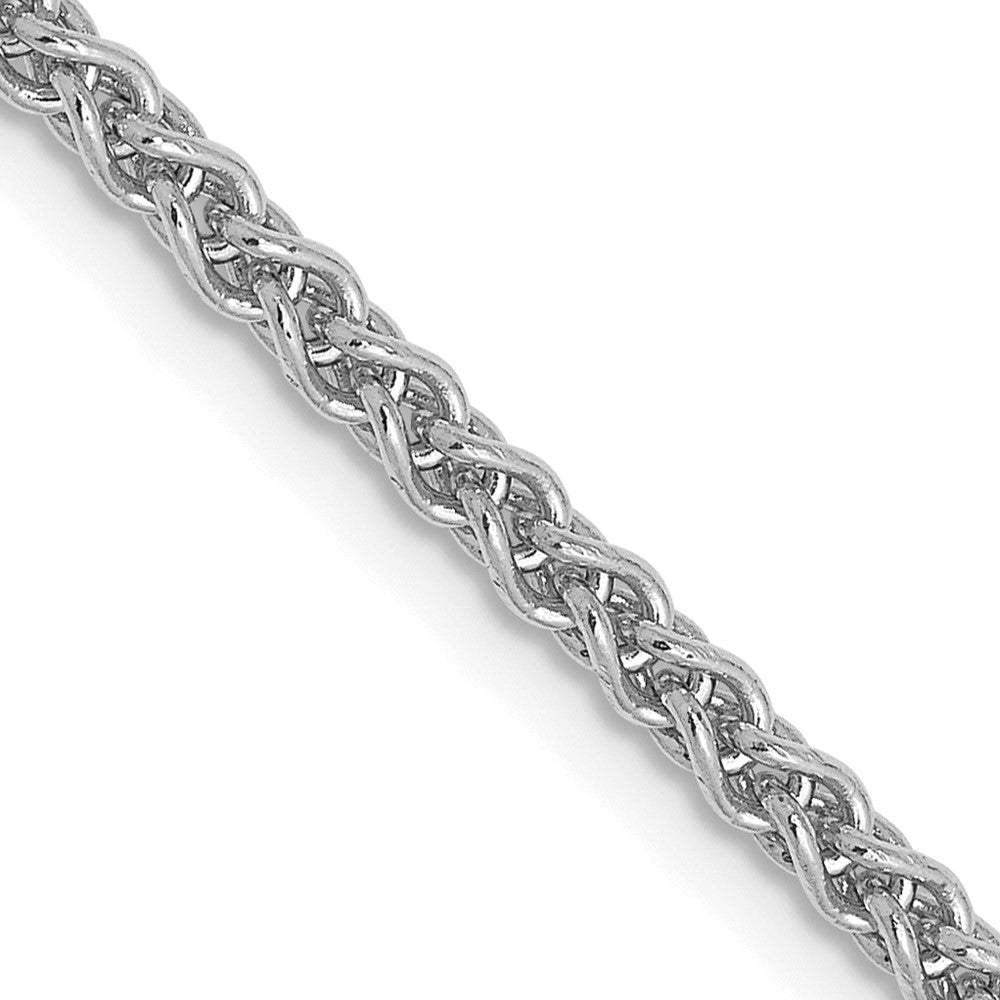 14K White gold;Lobster;18in chain
