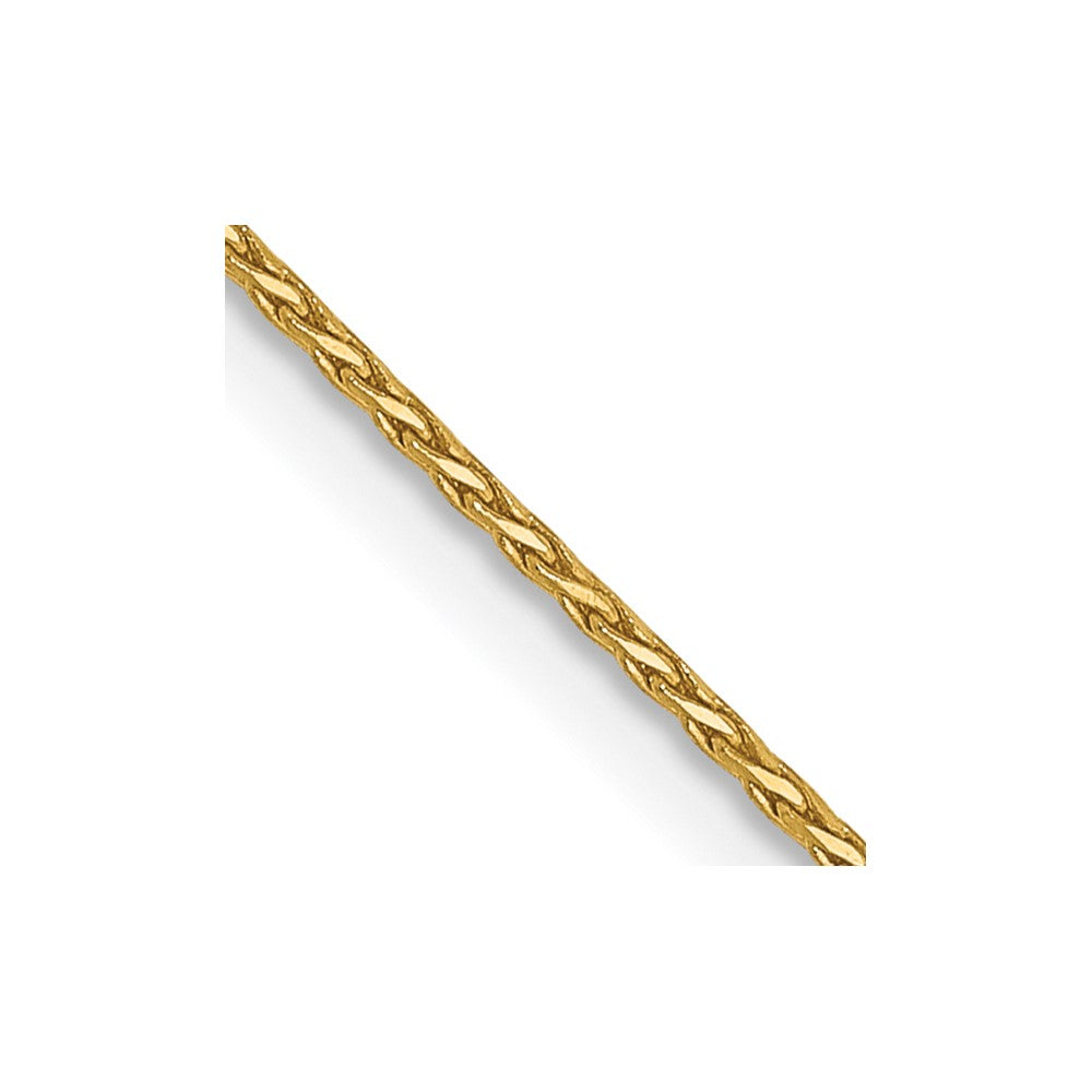 Diamond-cut;14k Yellow gold;Lobster;20in Chain