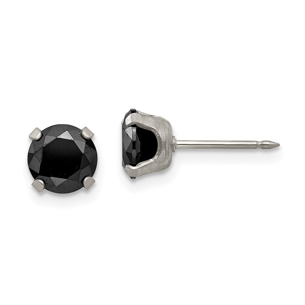 Post;CZ;Palladium-plated