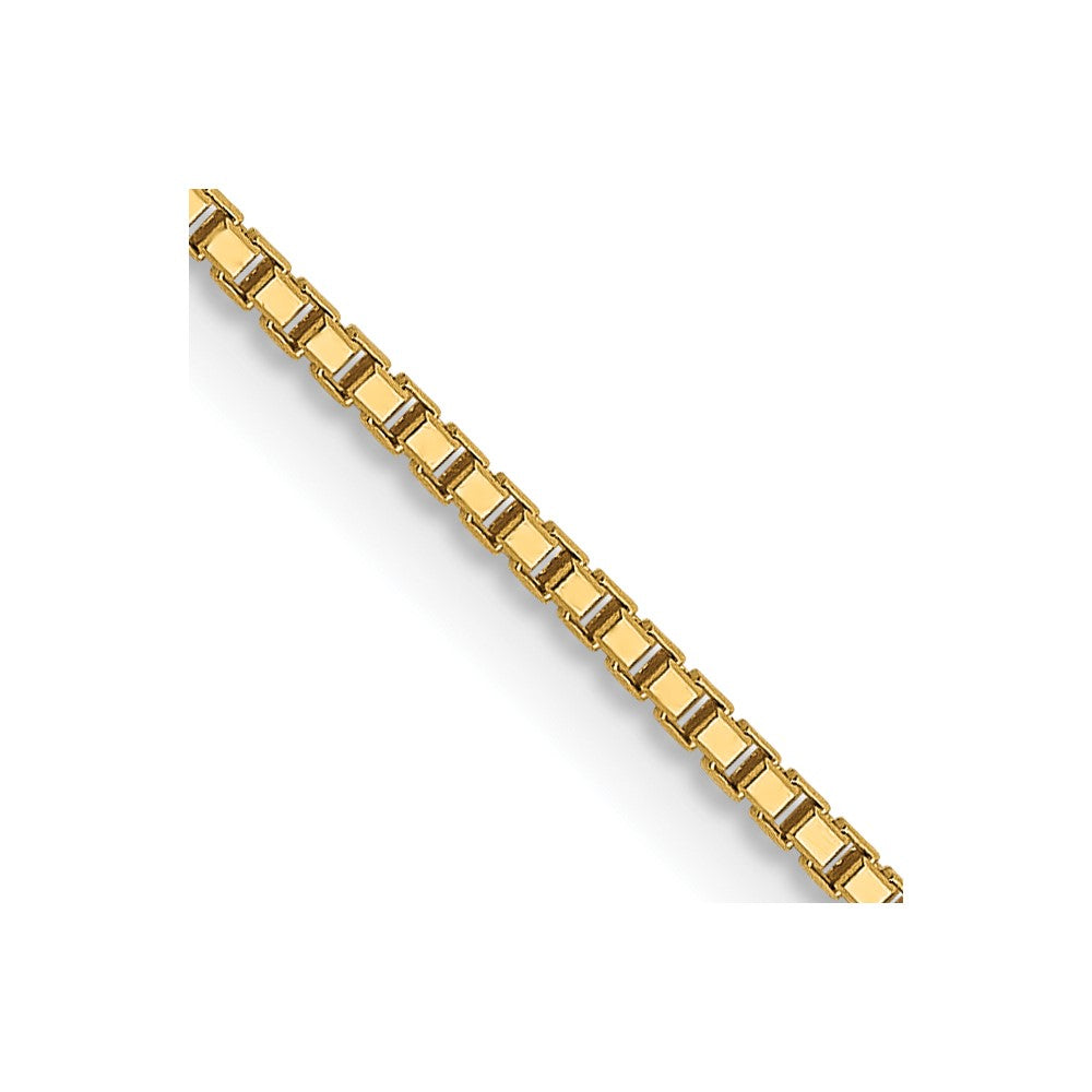 Solid;Polished;14k Yellow gold;Lobster