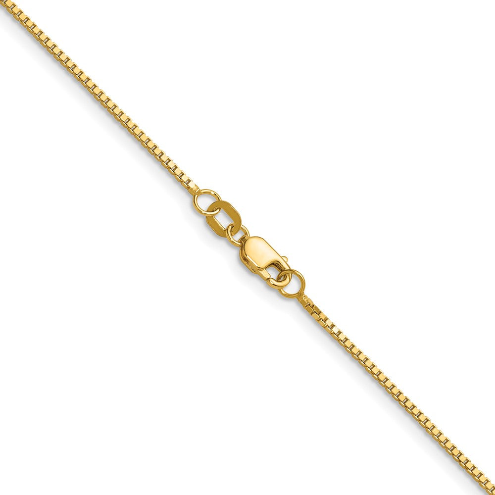 14K 1mm Box Chain