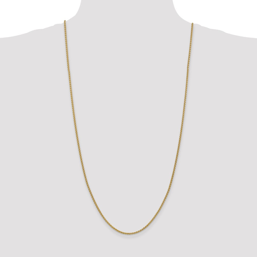 14K 2.1mm Spiga Chain