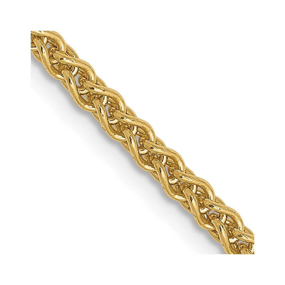 Solid;Polished;14k Yellow gold;Lobster