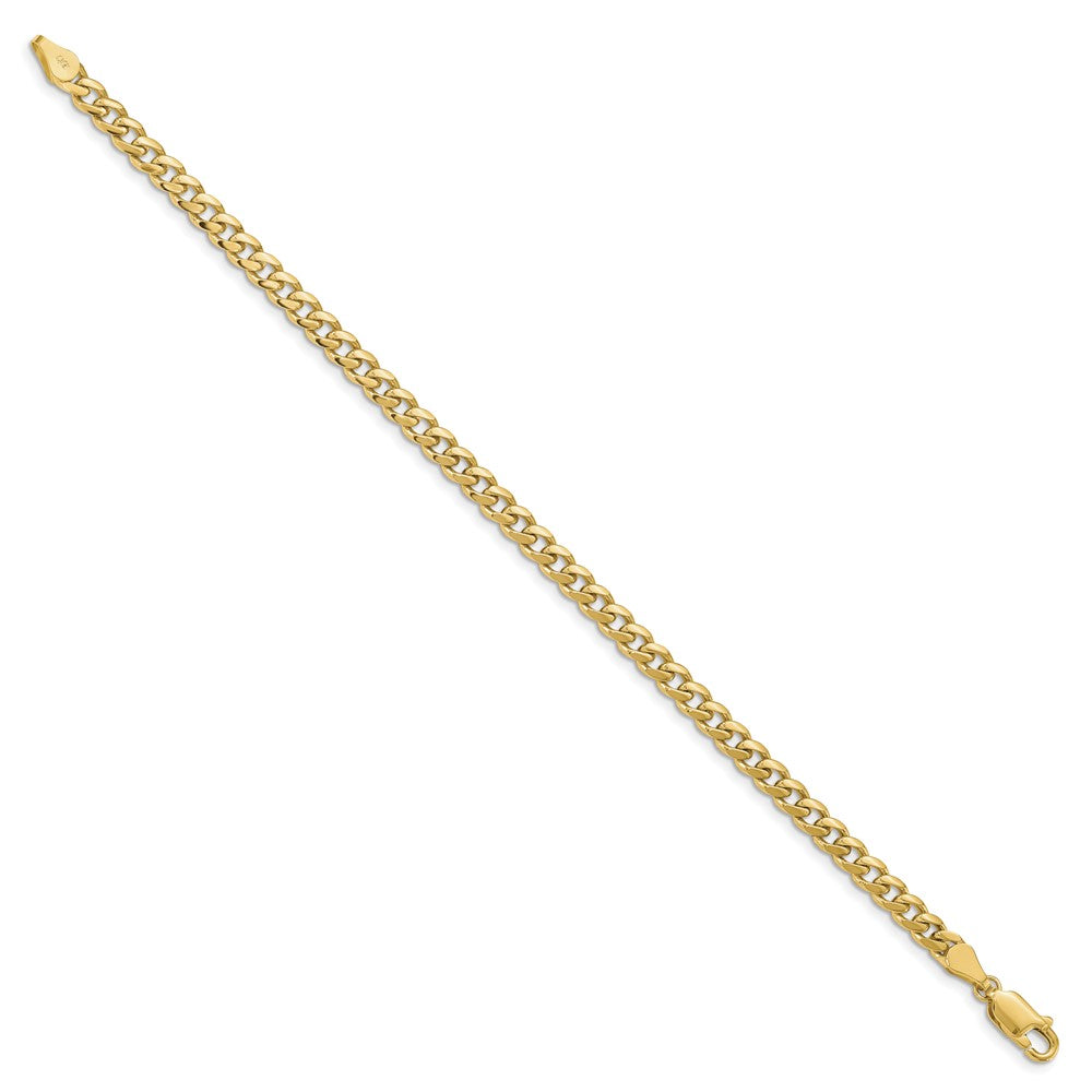 10k 4.25mm Solid Miami Cuban Chain