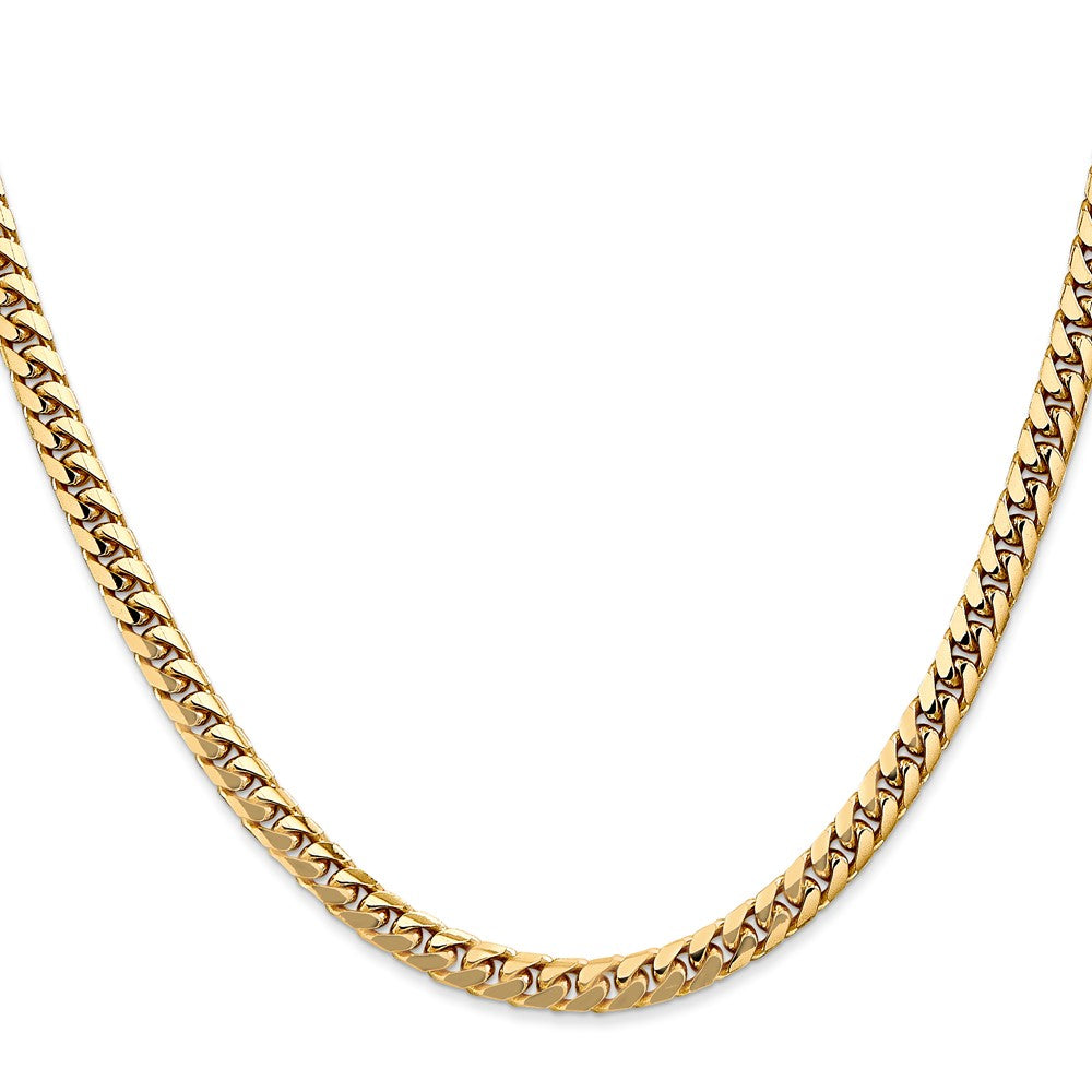 10k 4.3mm Solid Miami Cuban Chain