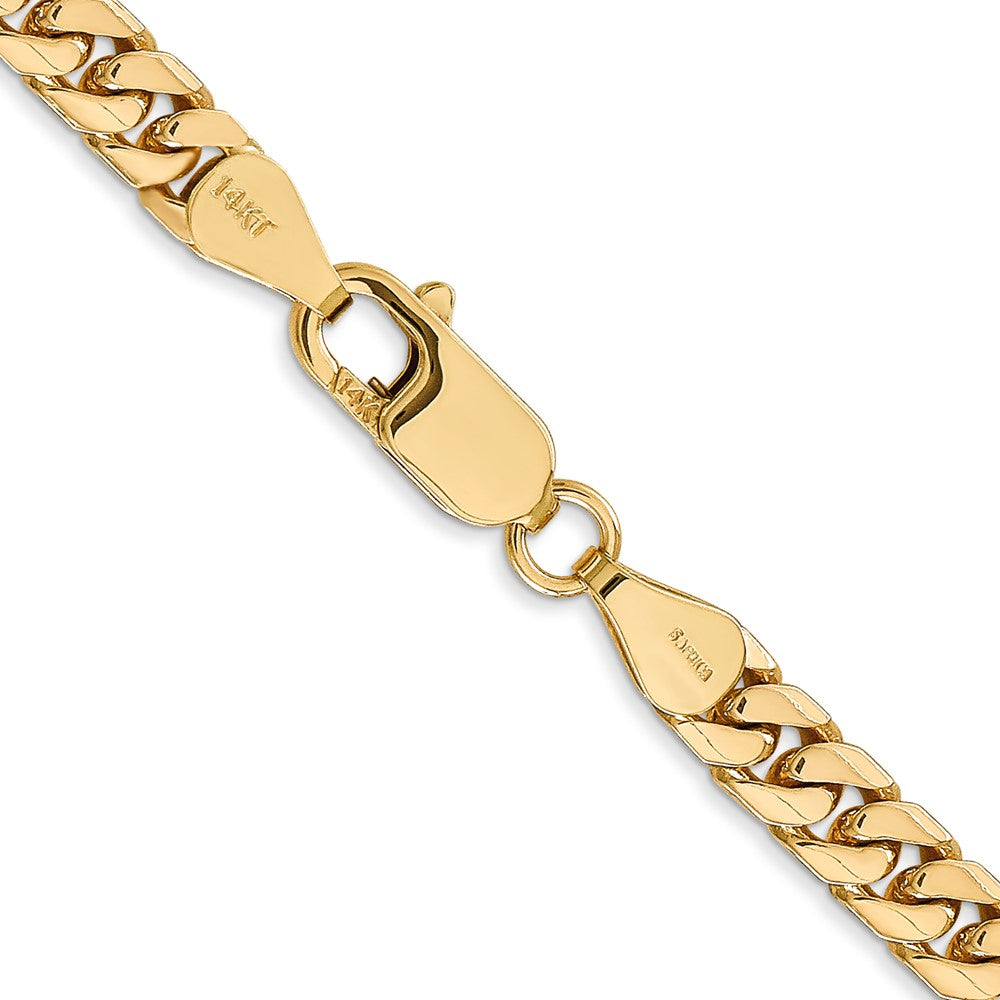 10k 5mm Solid Miami Cuban Chain