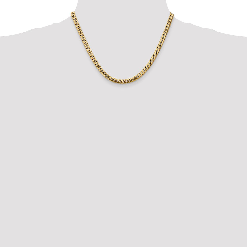 10k 5mm Solid Miami Cuban Chain