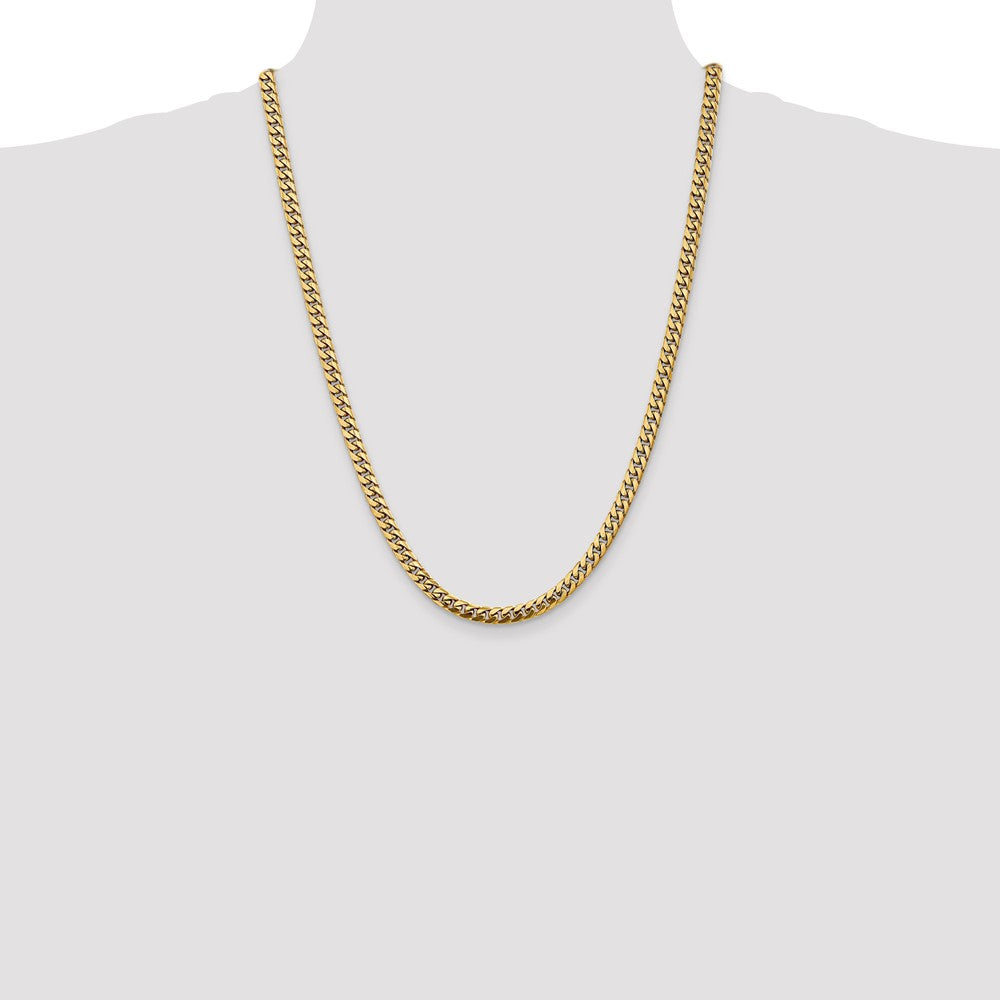 10k 5mm Solid Miami Cuban Chain
