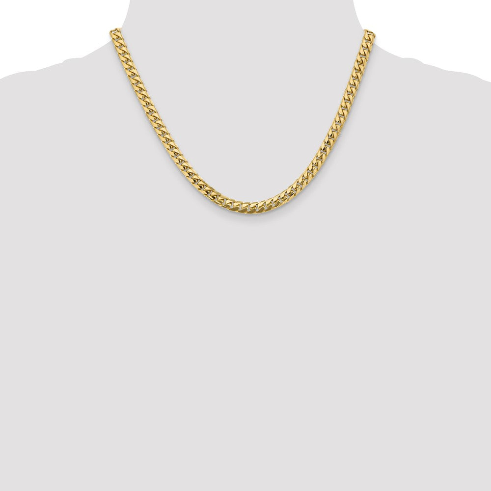 10k 5.5mm Solid Miami Cuban Chain