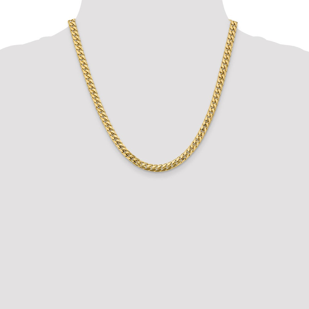 10k 5.5mm Solid Miami Cuban Chain