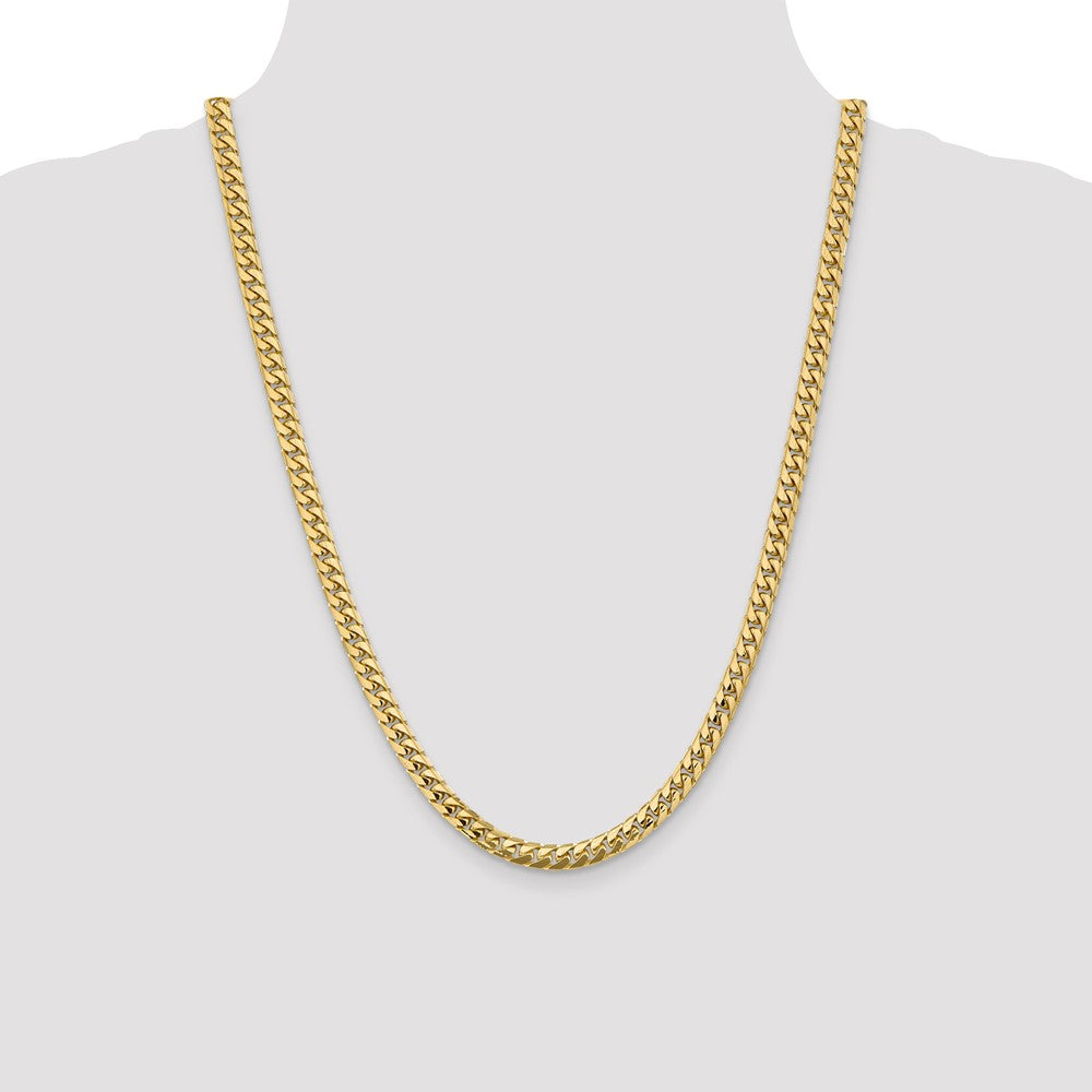 10k 5.5mm Solid Miami Cuban Chain