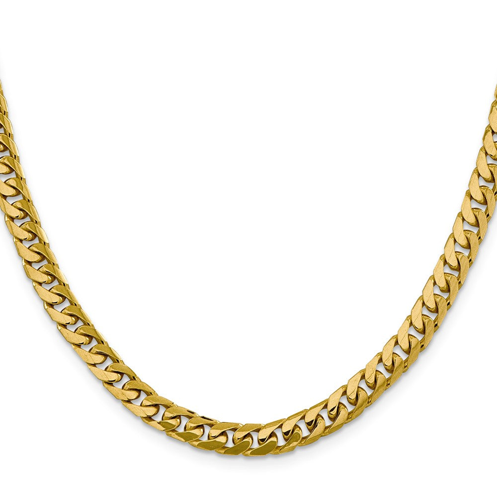 10k 6.25mm Solid Miami Cuban Chain