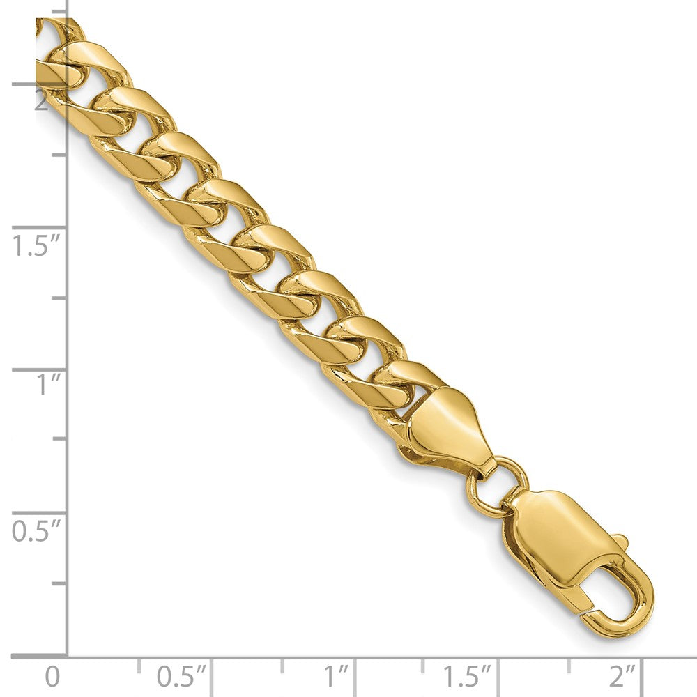 10k 6.25mm Solid Miami Cuban Chain