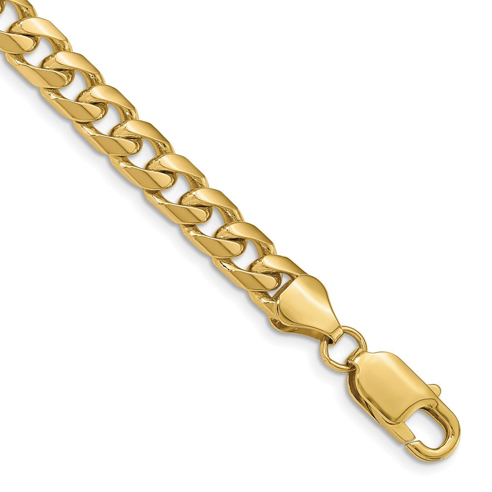 10k 6.25mm Solid Miami Cuban Chain