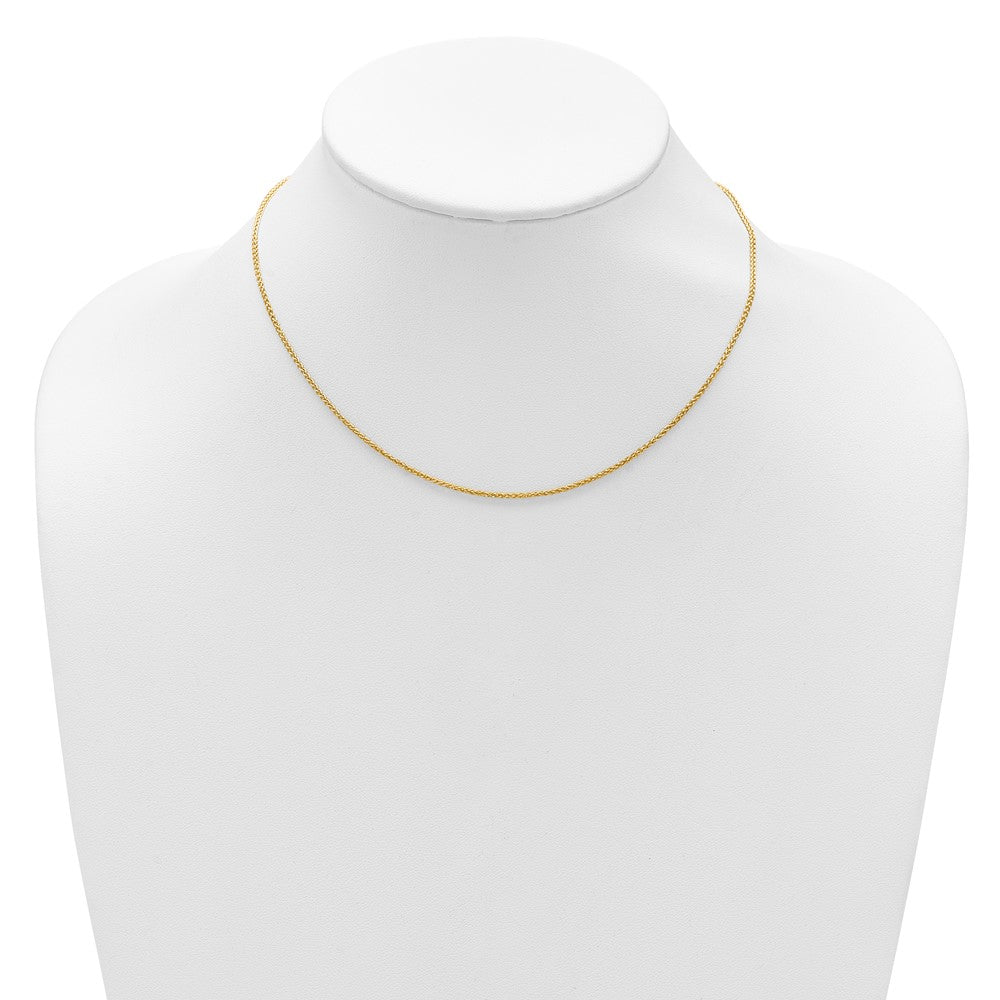10k 1.5mm Spiga 1in+1in Adjustable Chain