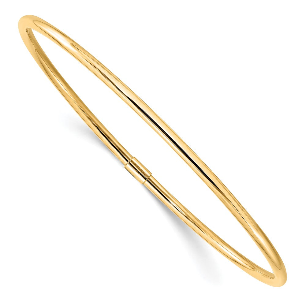 Polished;10K Yellow gold;Slip on