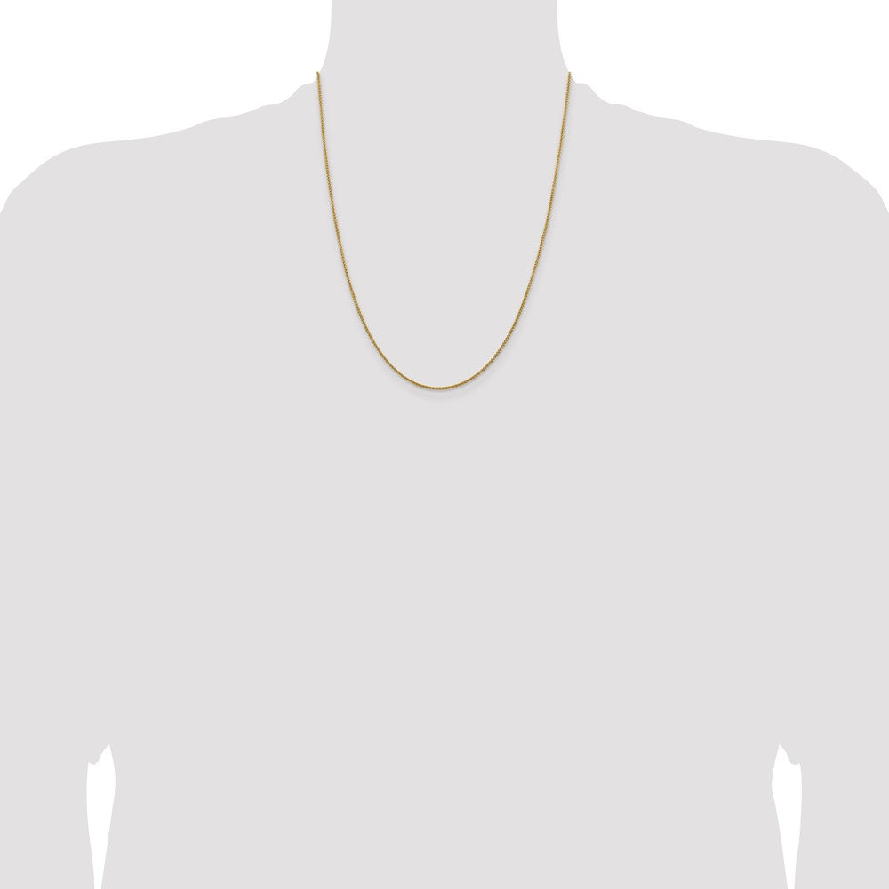 14K 1.5mm Spiga Chain