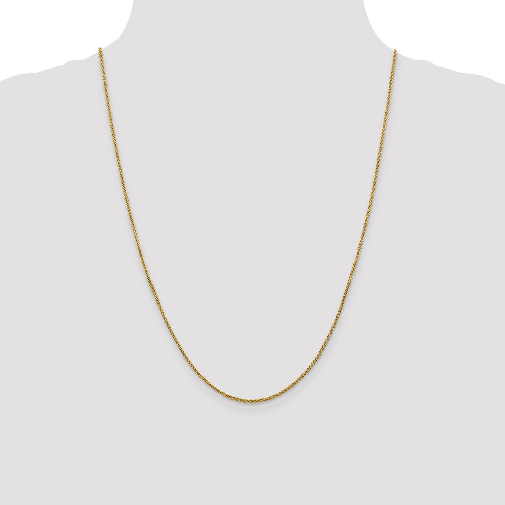 14K 1.5mm Spiga Chain