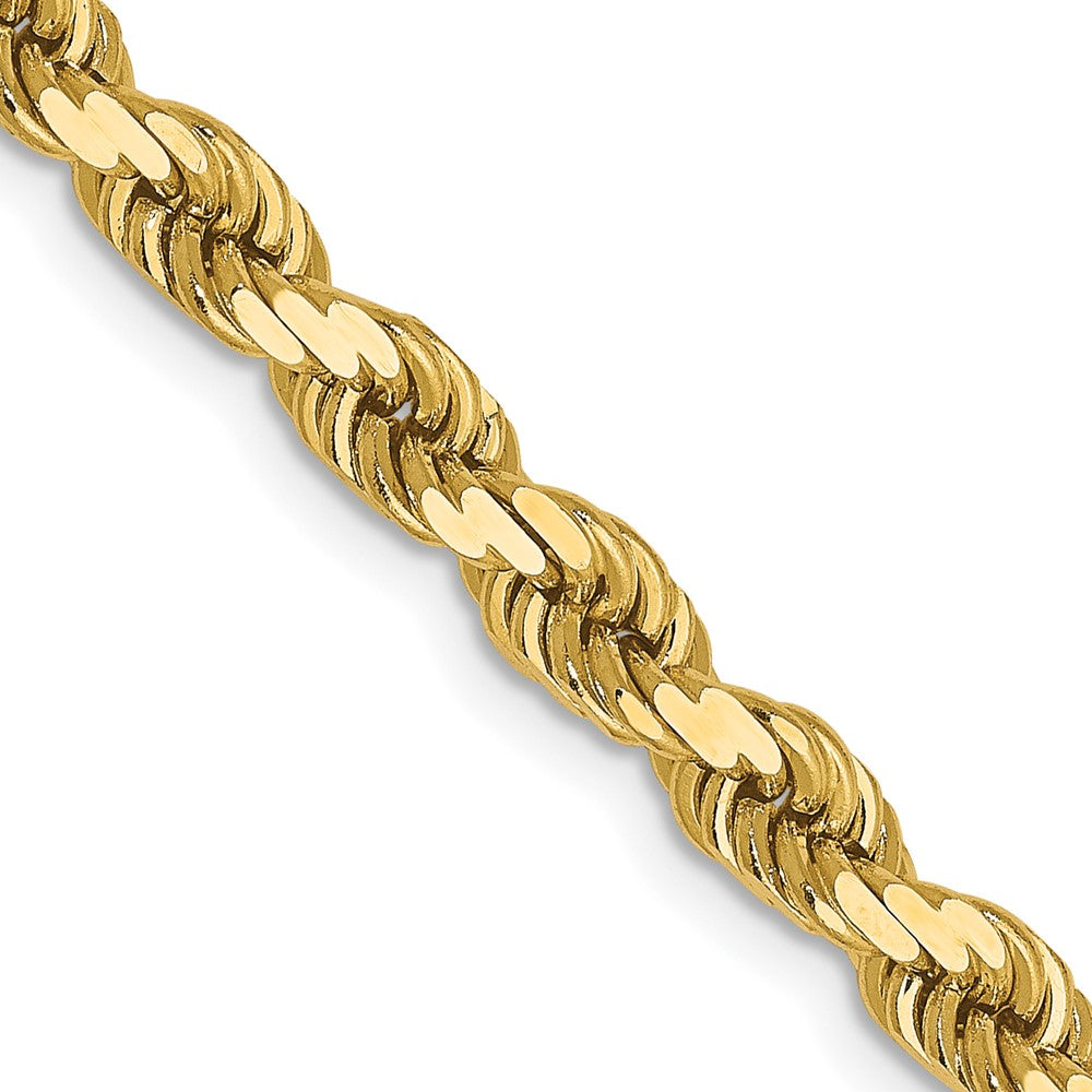 Diamond-cut;14k Yellow gold;Lobster;20in Chain
