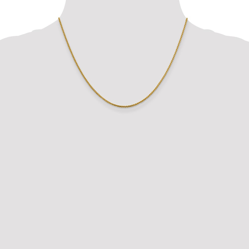 14K 1.4mm D/C Open Franco Chain