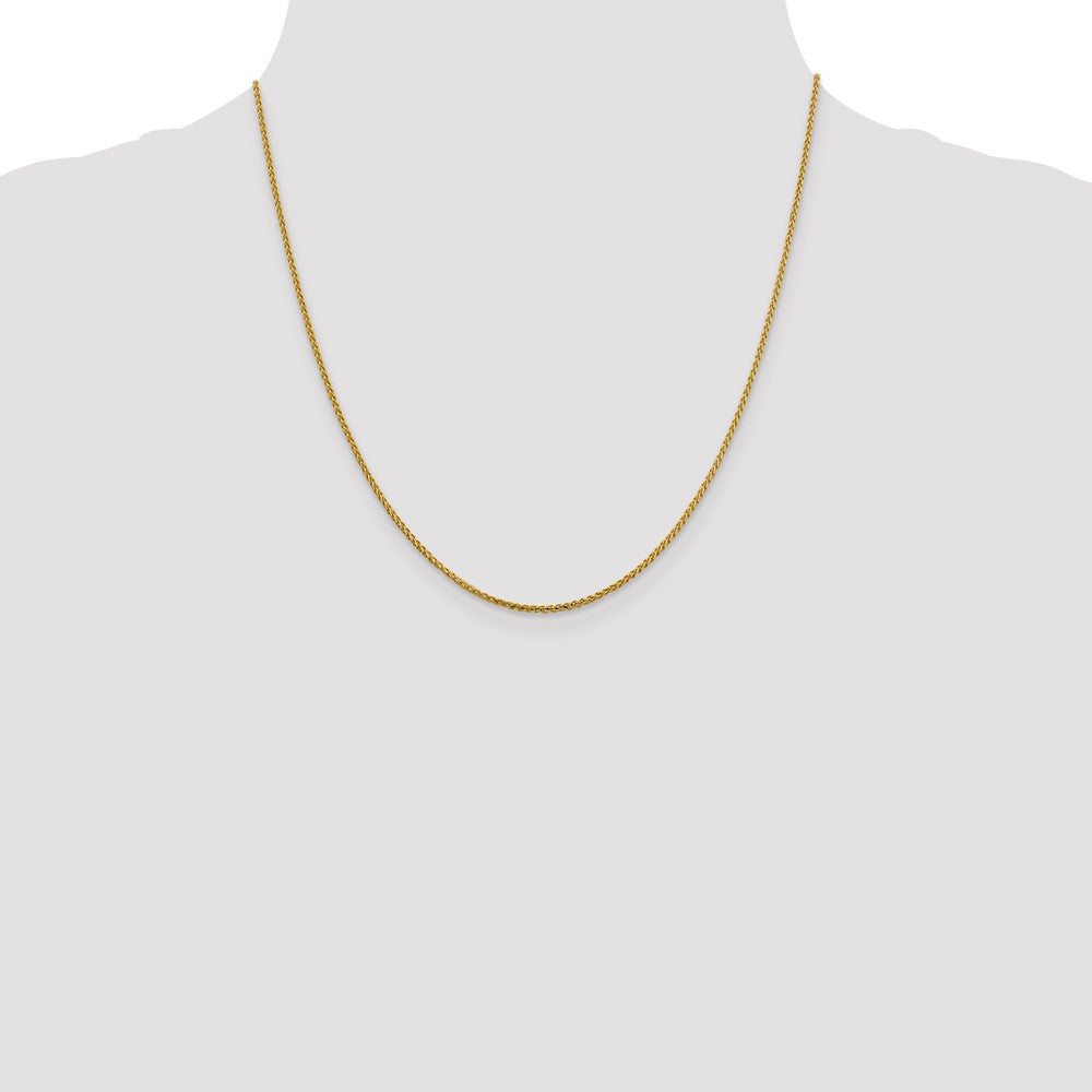 14K 1.4mm D/C Open Franco Chain