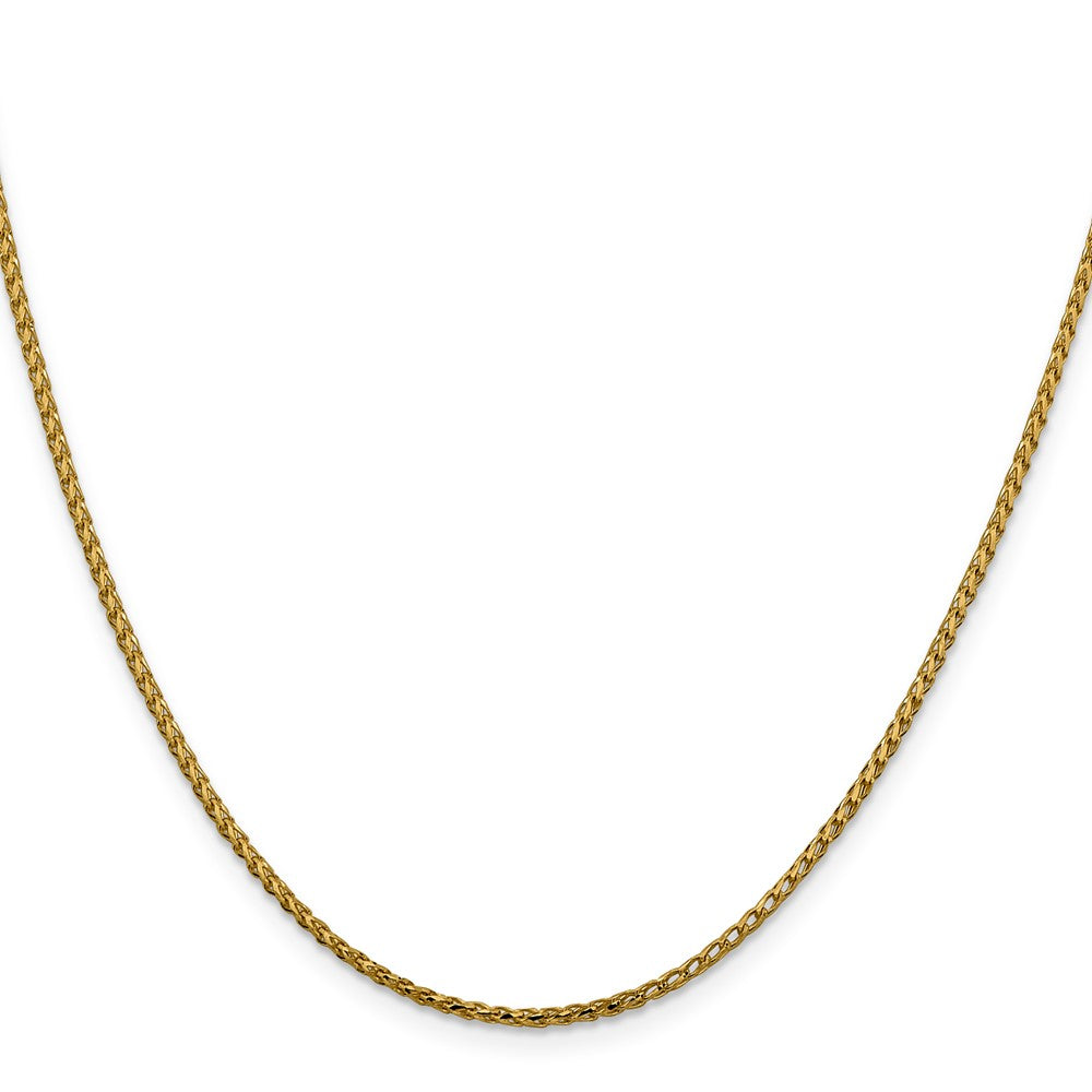 14K 1.6mm D/C Open Franco Chain