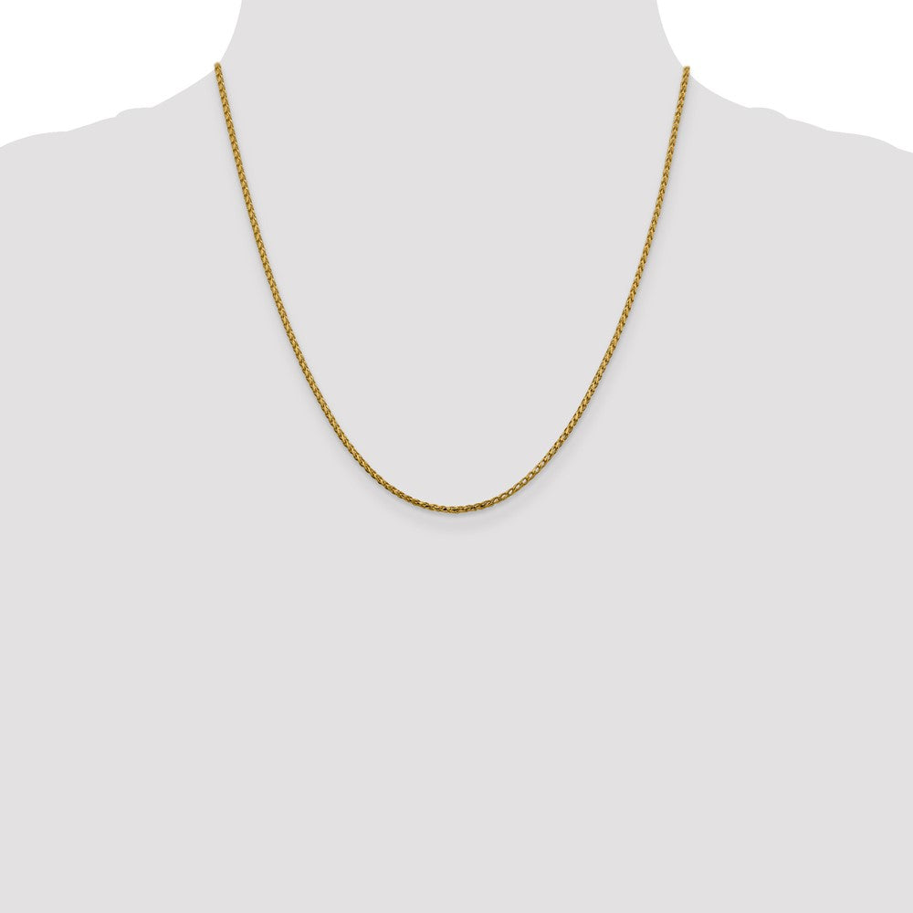 14K 1.6mm D/C Open Franco Chain