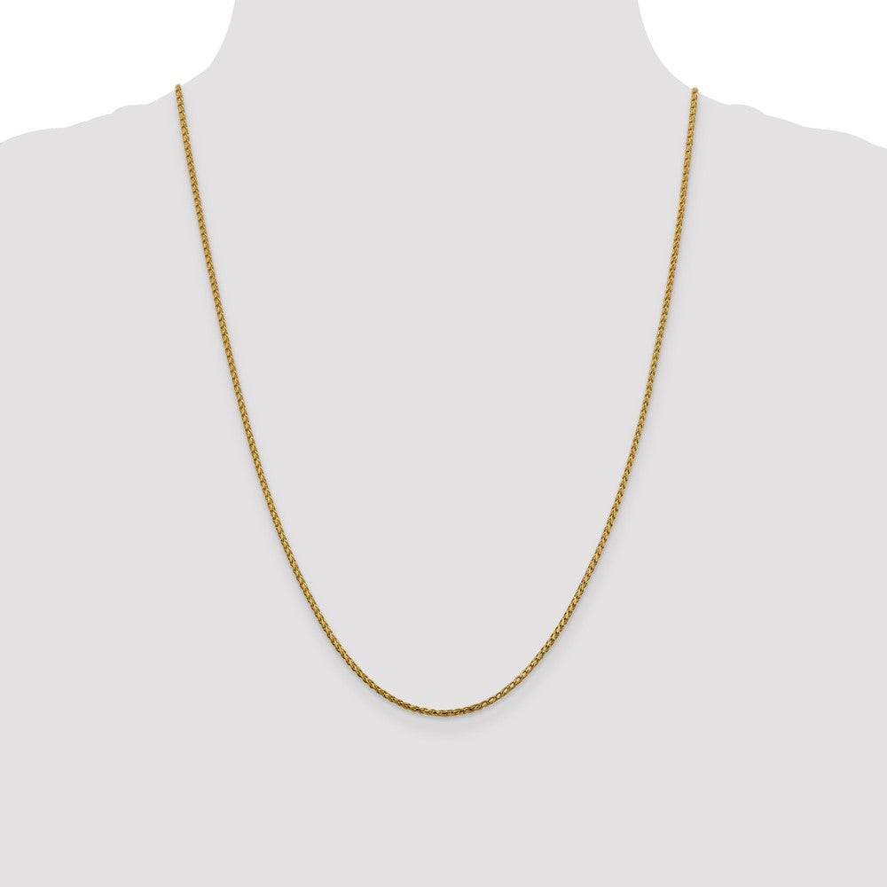 14K 1.6mm D/C Open Franco Chain