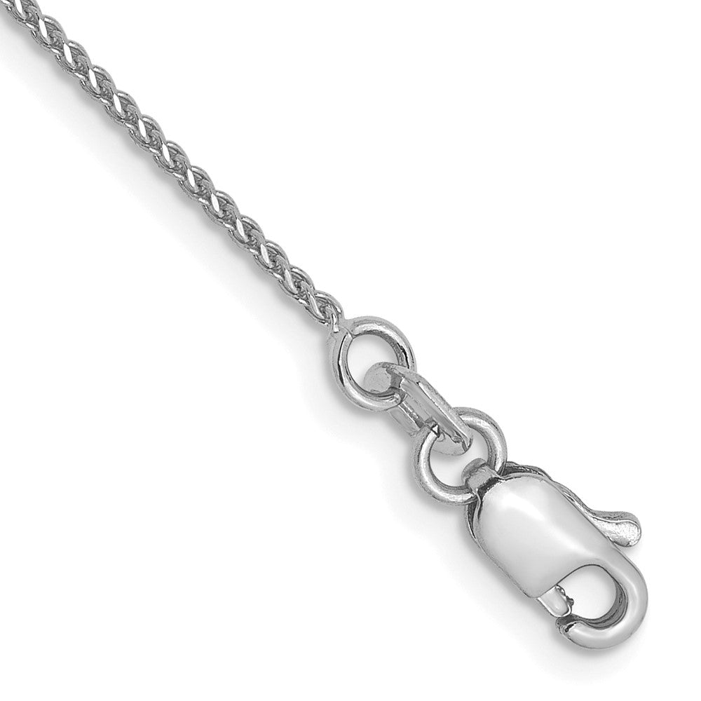 Diamond-cut;14K White gold;Lobster