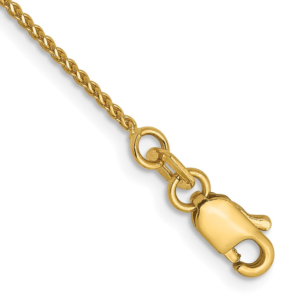 Solid;14k Yellow gold;Lobster;Diamond Cut