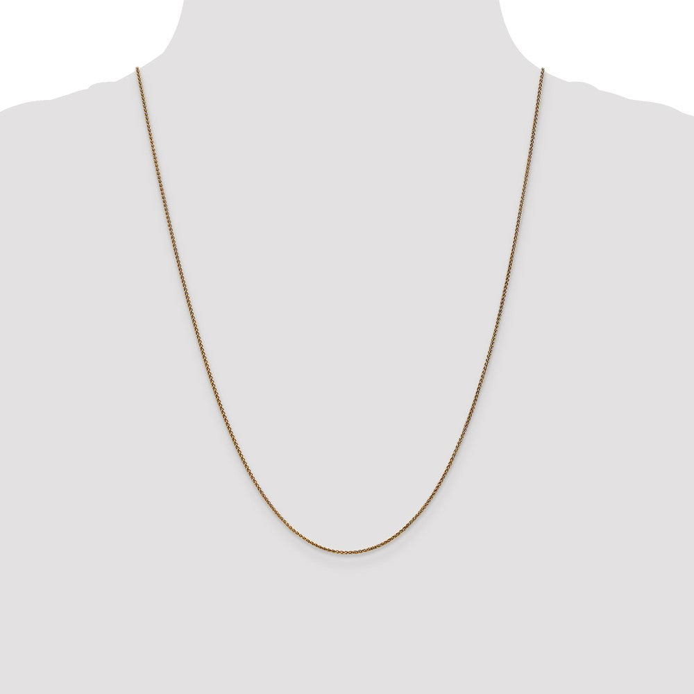 14K 1.2mm D/C Spiga Chain
