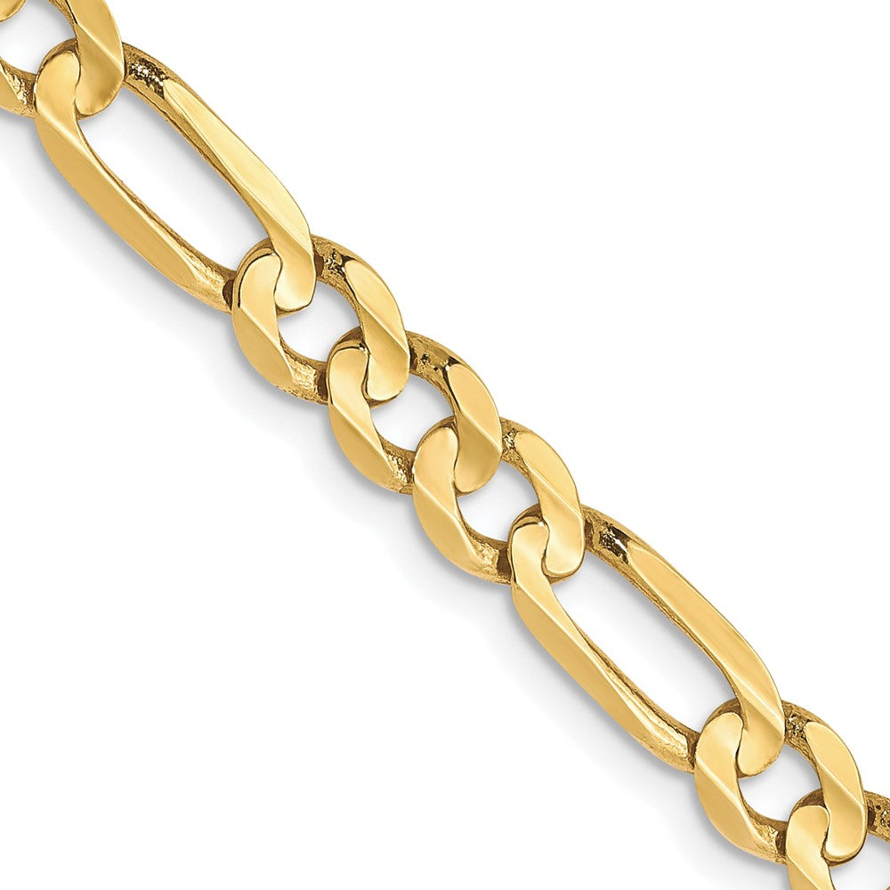 Solid;Diamond-cut;Polished;10K Yellow gold;Lobster;20in Chain