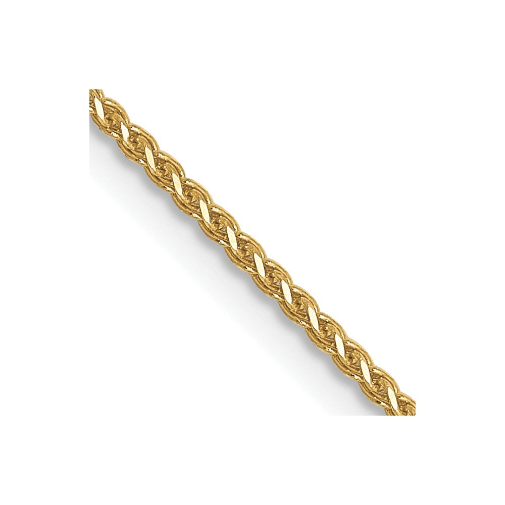 Solid;Diamond-cut;Polished;10K Yellow gold;Lobster;20in Chain