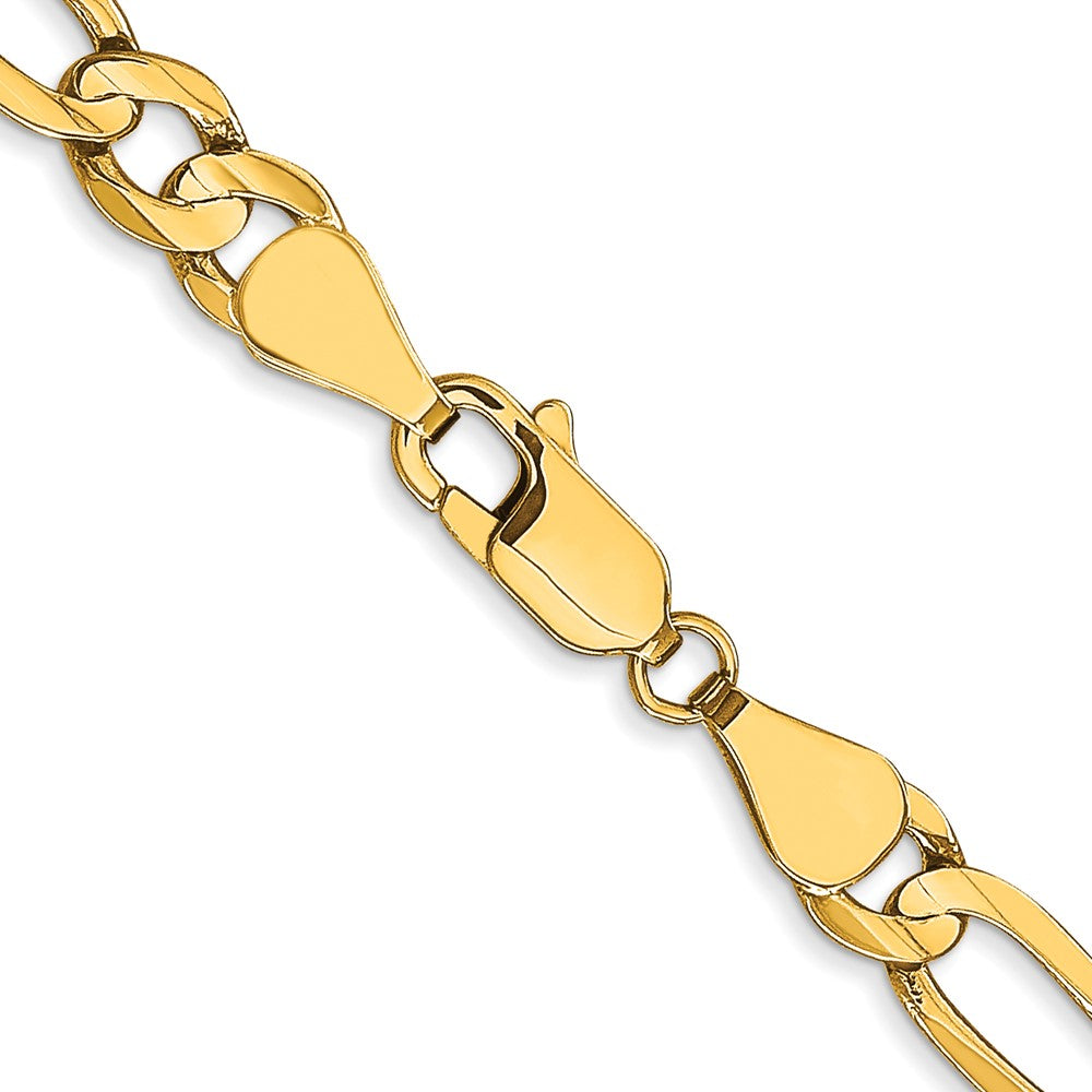 10k 5.25mm Concave Figaro Chain