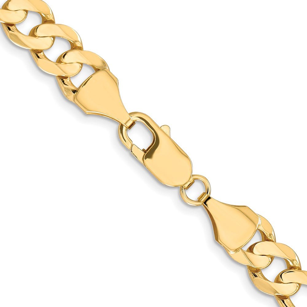 10k 8.75mm Concave Figaro Chain