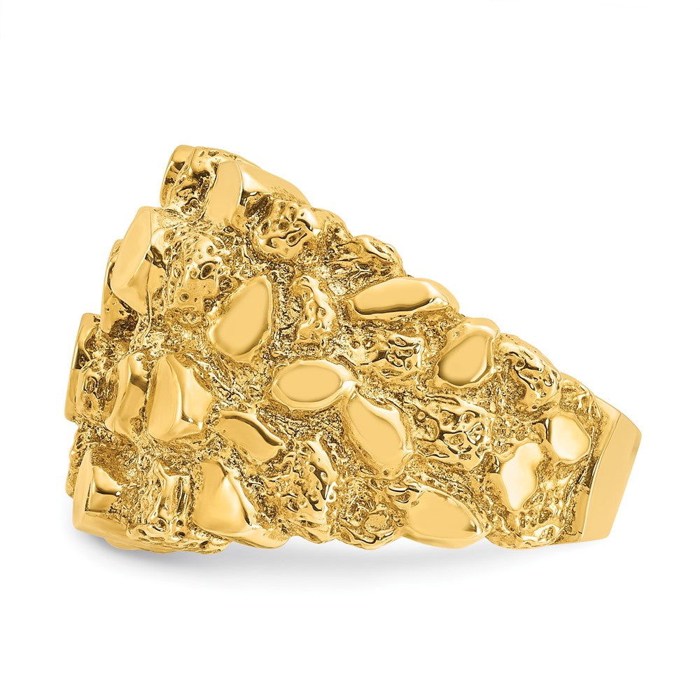 14k IBGoodman Men's Nugget Ring