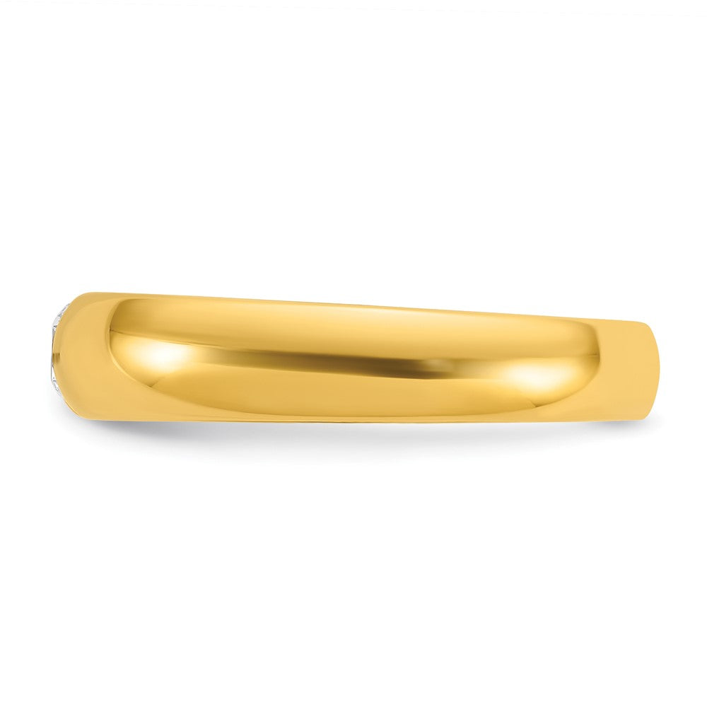 14k IBGoodman Men's 1/4 carat Diamond Complete Ring