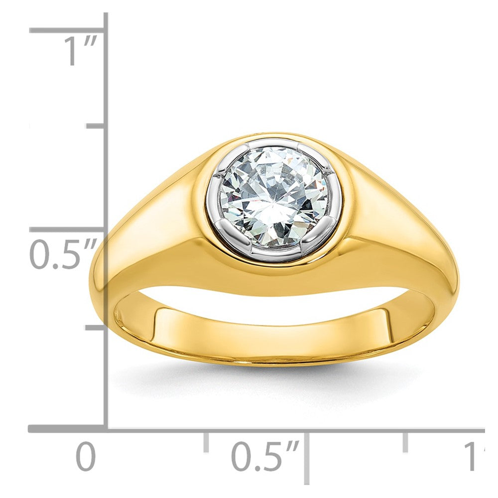 14k IBGoodman Men's Diamond Ring Mounting