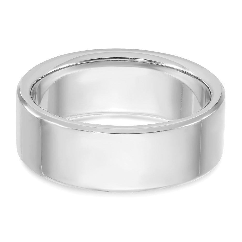 14k White Gold IBGoodman Men's Satin Sapphire/Diamond Ring Mounting