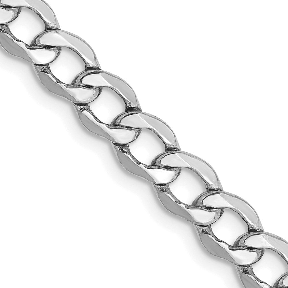 Polished;14K White gold;Hollow;Lobster