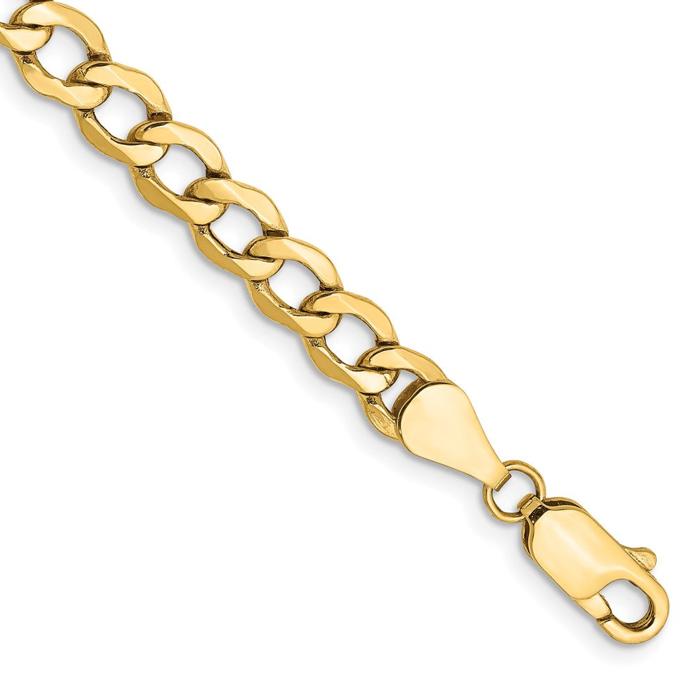 Polished;14k Yellow gold;Hollow;Lobster