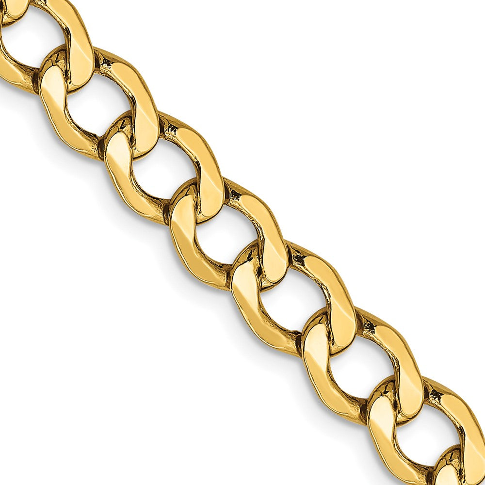 Polished;14k Yellow gold;Hollow;Lobster