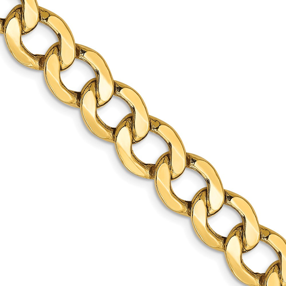 Polished;14k Yellow gold;Hollow;Lobster