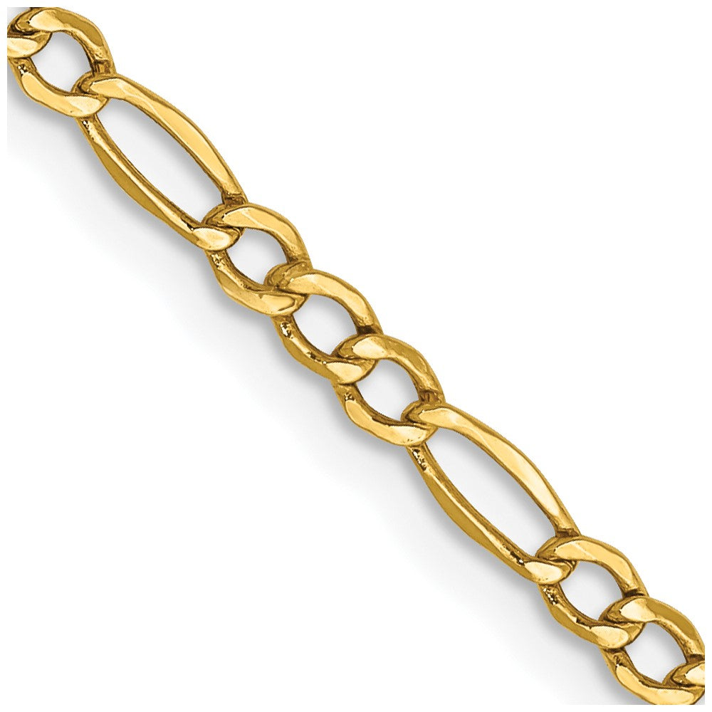 Polished;14k Yellow gold;Hollow;Lobster;Lightweight