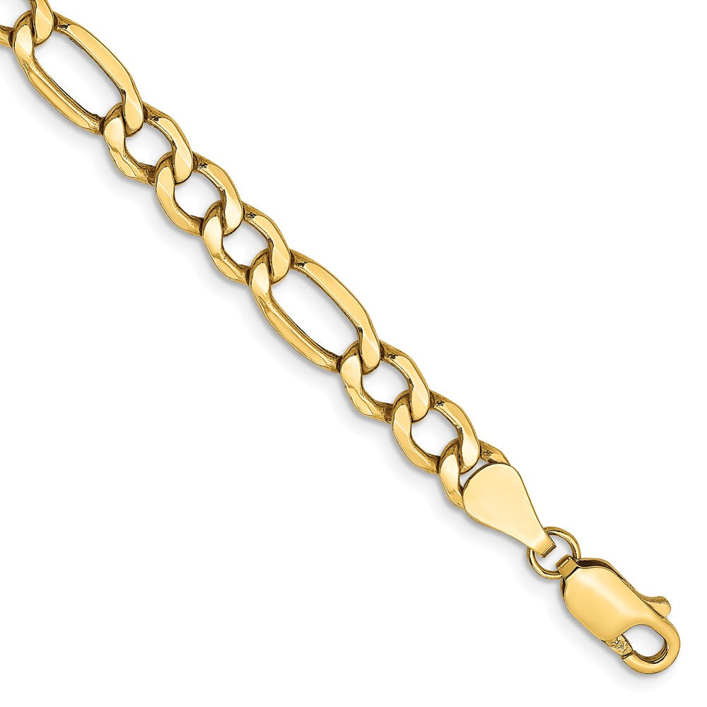 Polished;14k Yellow gold;Hollow;Lobster