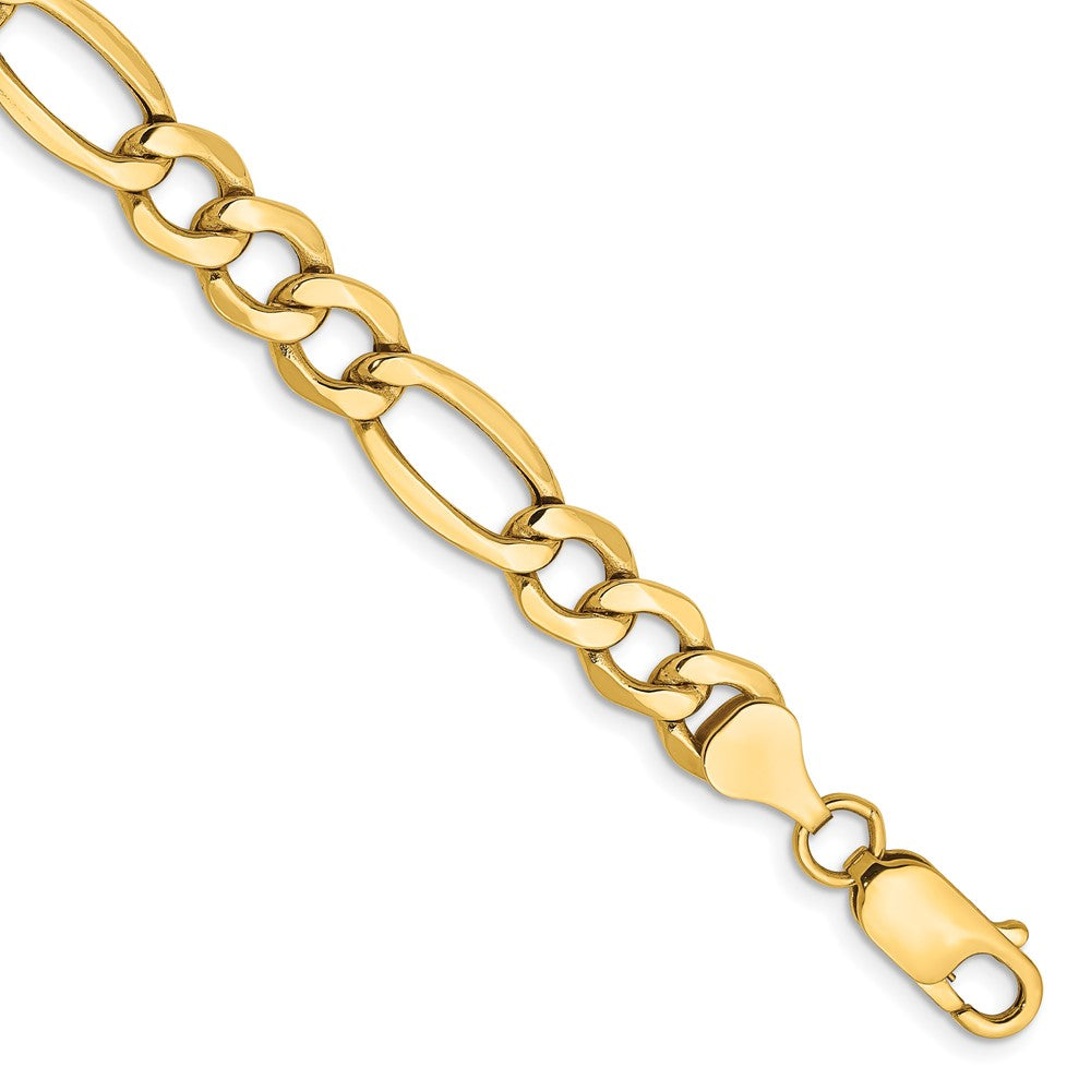 Polished;14k Yellow gold;Hollow;Lobster