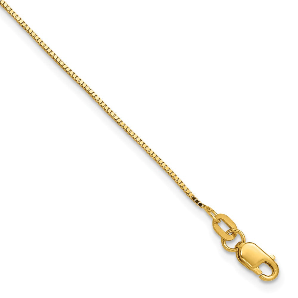 Polished;14k Yellow gold;Lobster
