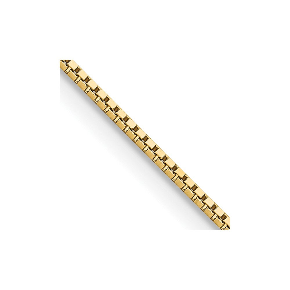 14K 26 inch .95mm Box with Lobster Clasp Chain