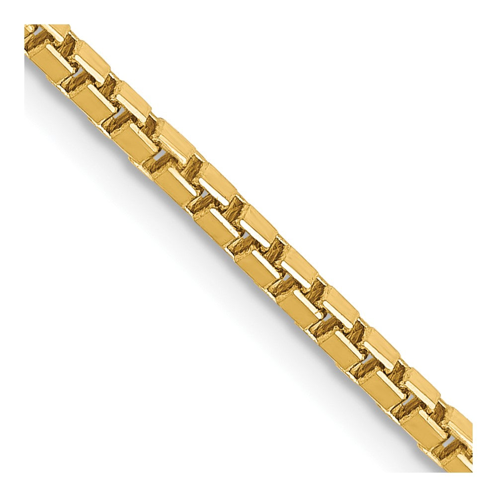 Solid;Polished;14k Yellow gold;Lobster